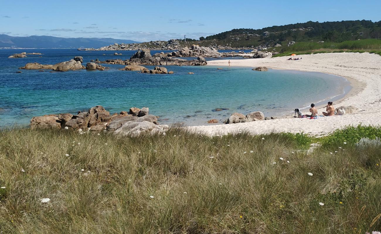 Foto af Praia de Borreiro med hvidt sand overflade