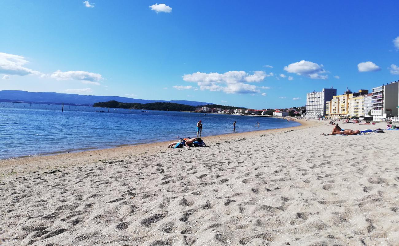 Foto af Praia de Compostela med lys sand overflade