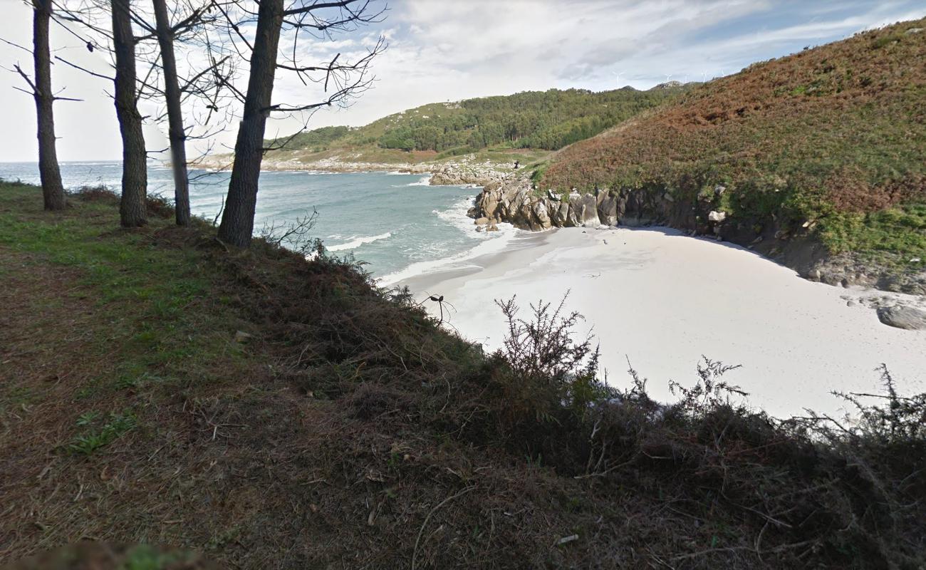 Foto af Praia de Porrido med små multi -bugter