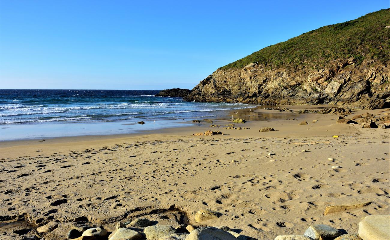 Foto af San Miro Beach med lys fint sand overflade