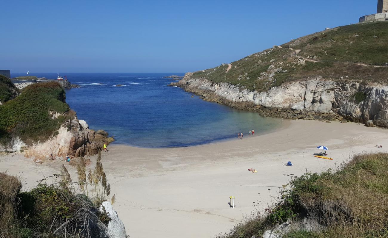 Foto af Praia de Adormideiras II med hvidt fint sand overflade