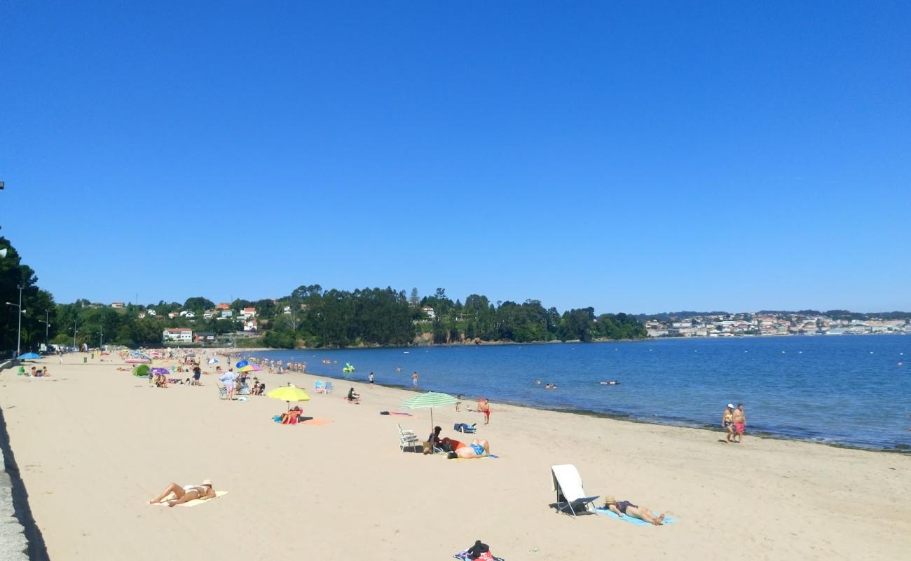 Foto af Playa Gandario med hvidt sand overflade