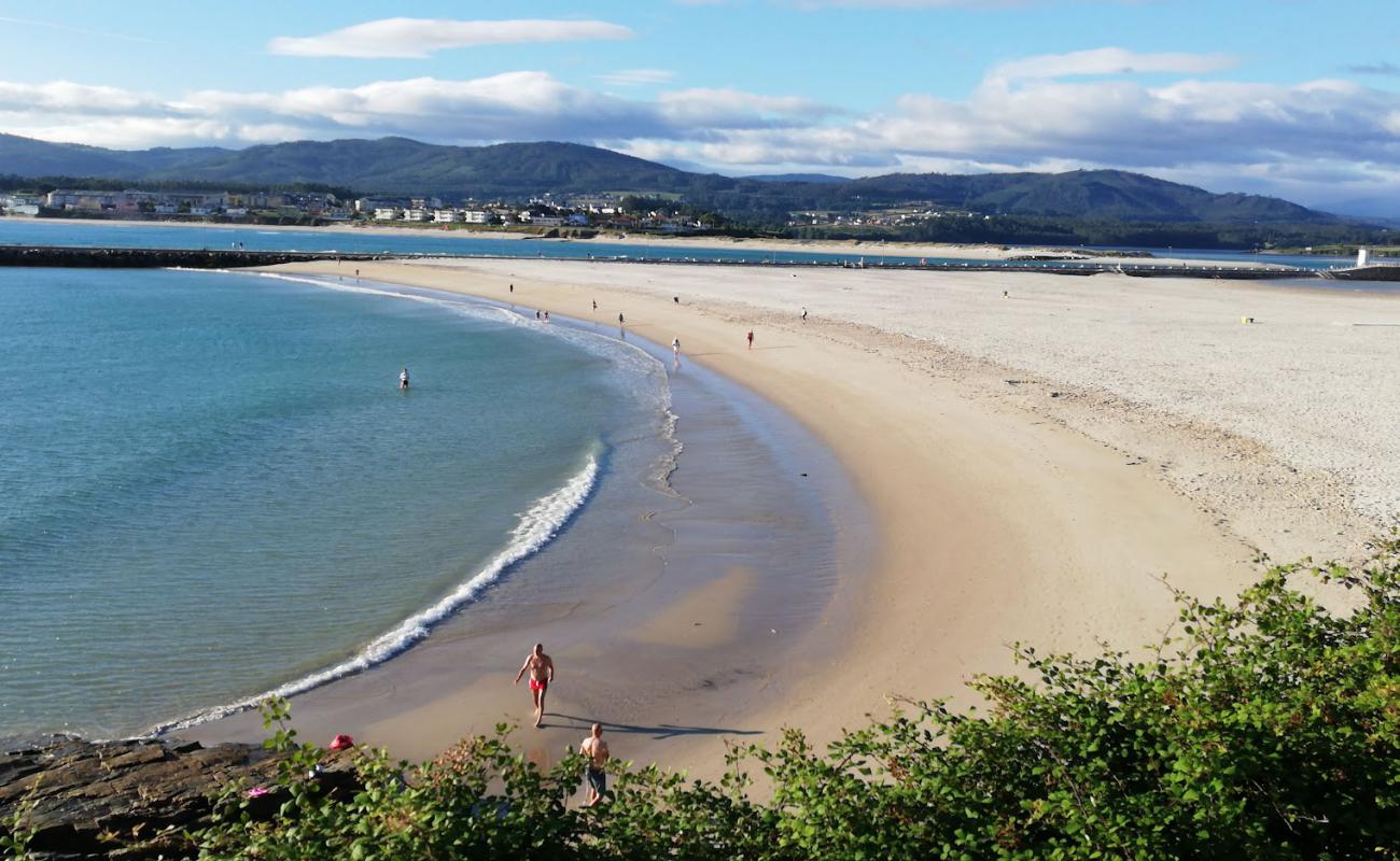 Foto af Praia da Rapadoira med lys fint sand overflade