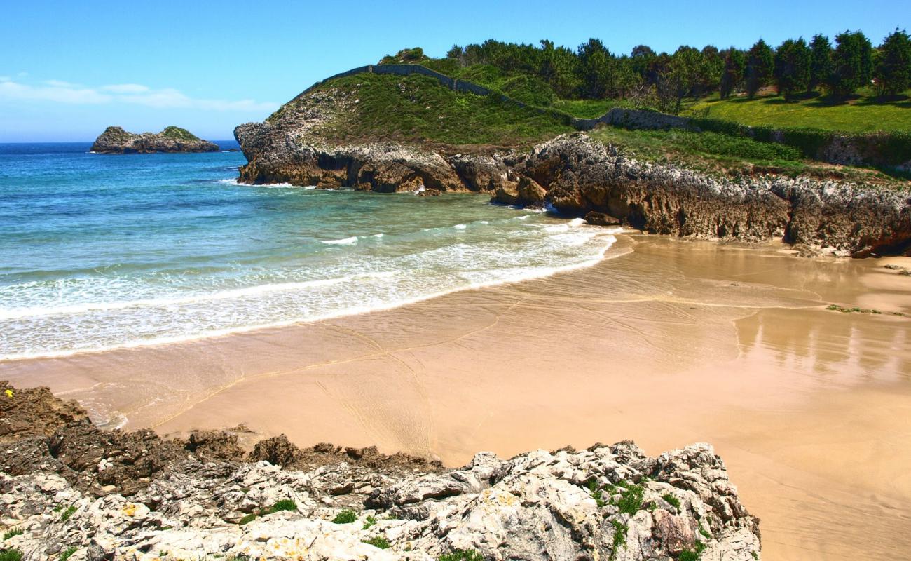 Foto af Playa de Palombina med lys sand overflade