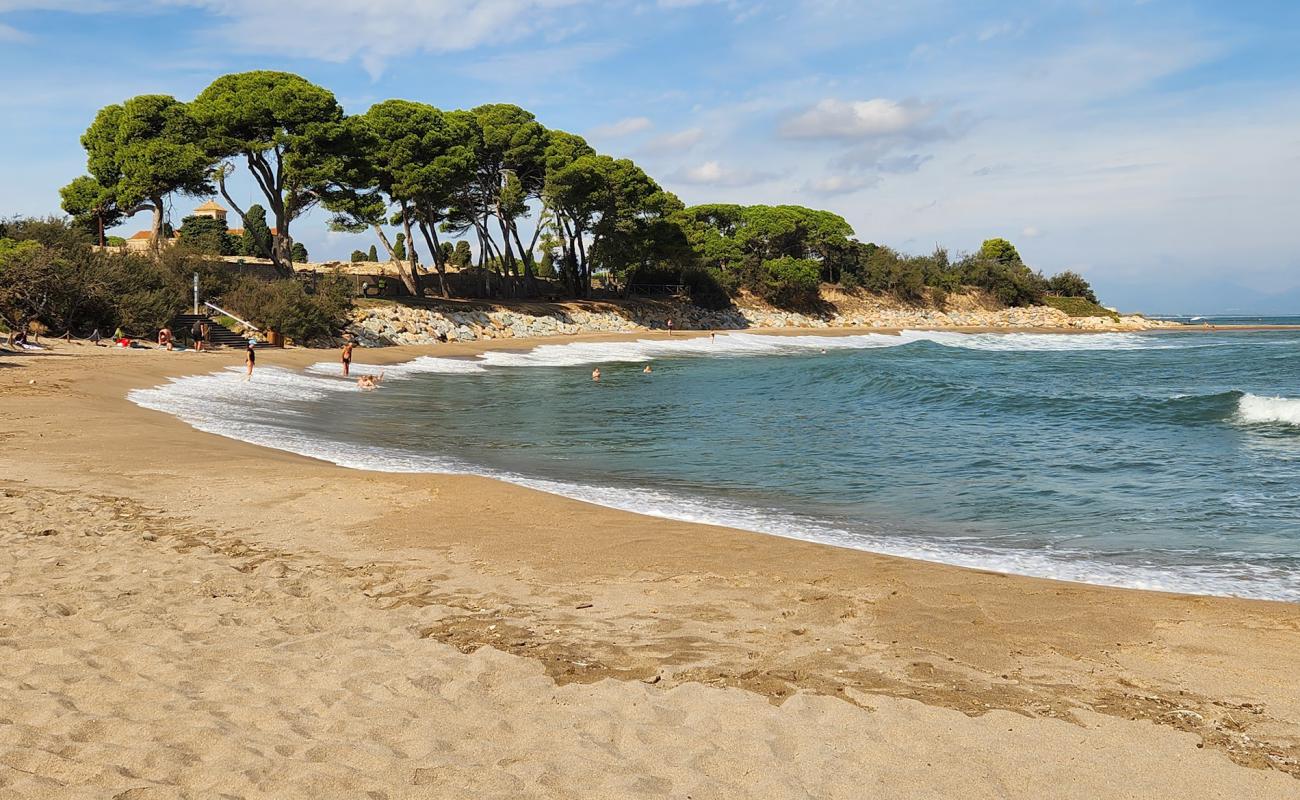 Foto af Portitxol Strand med lys sand overflade