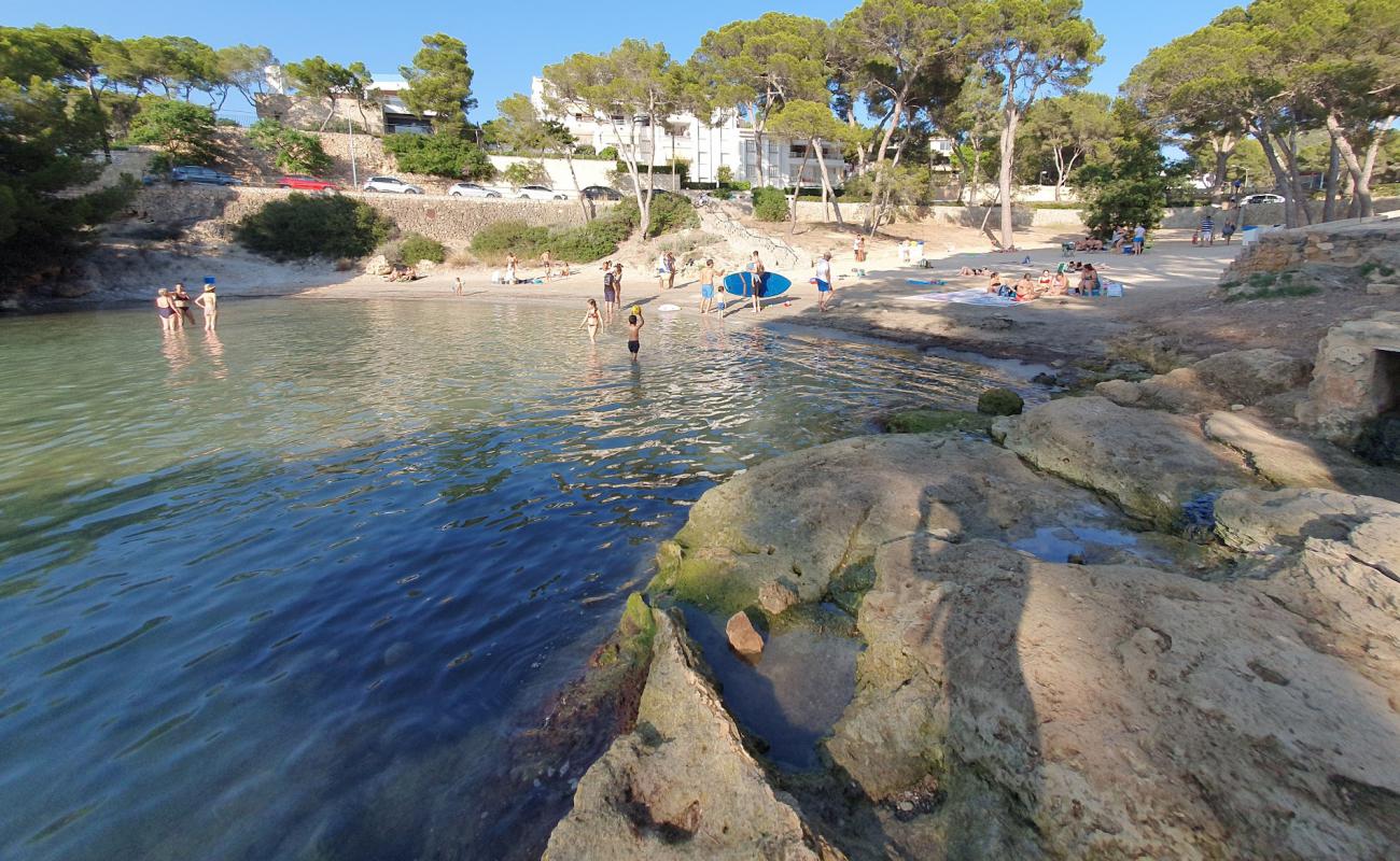 Foto af Calo d'en Pellicer med lys sand overflade