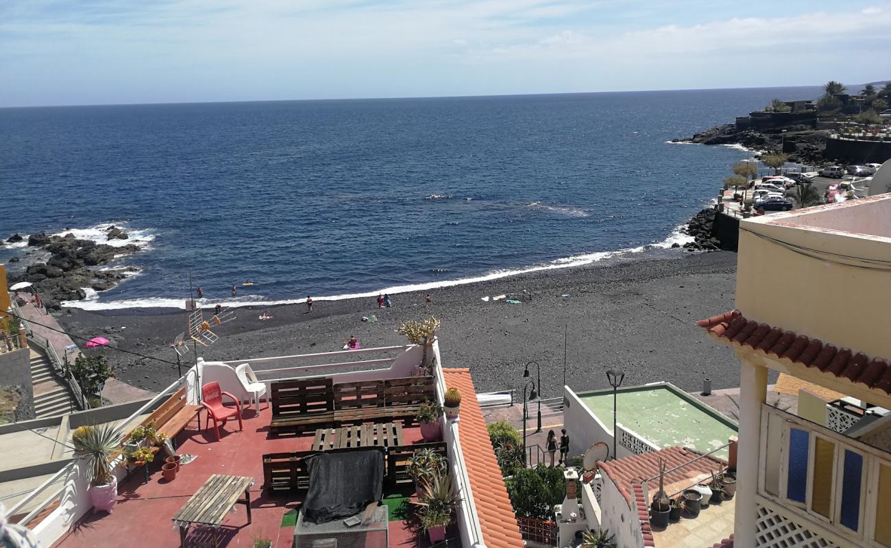 Foto af Playa de Cho Vito med grå sten overflade