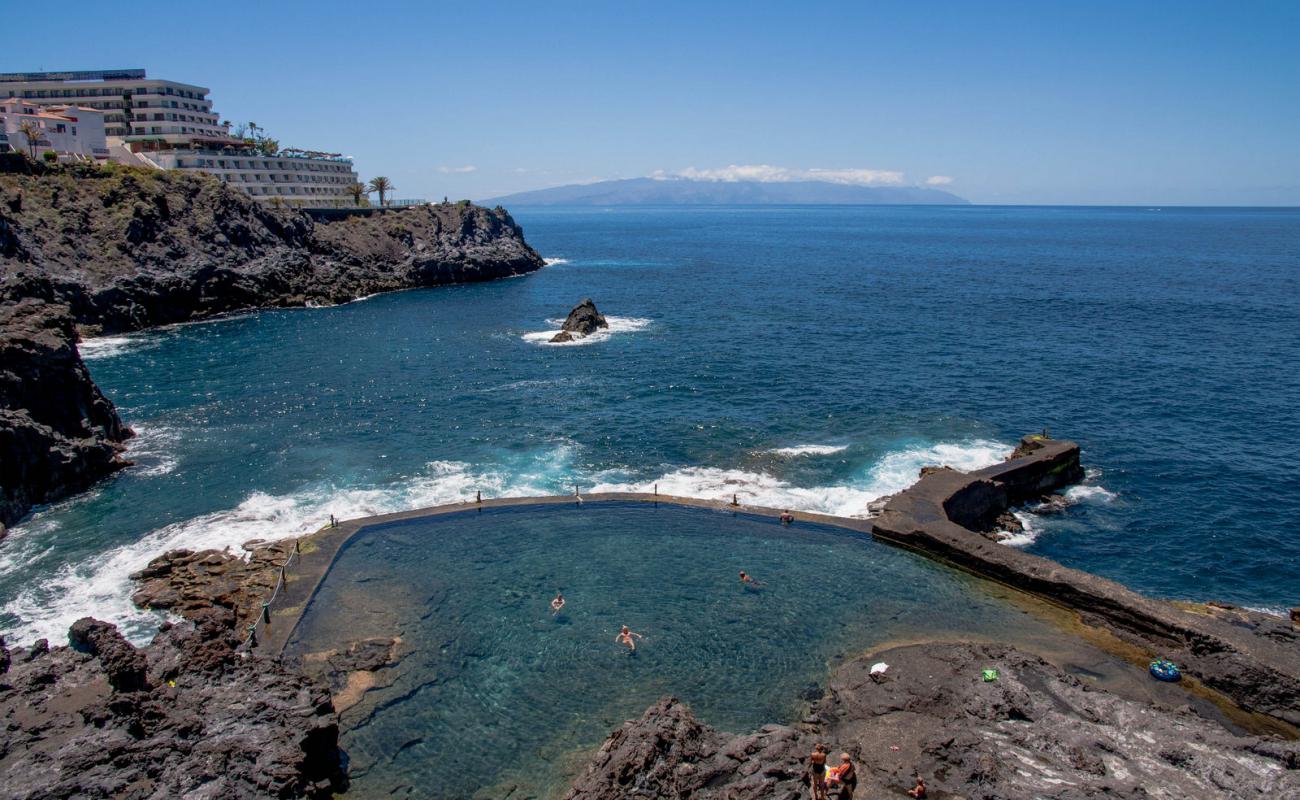 Foto af Piscina Natural Acantilado de Los Gigantes med betonovertræk overflade