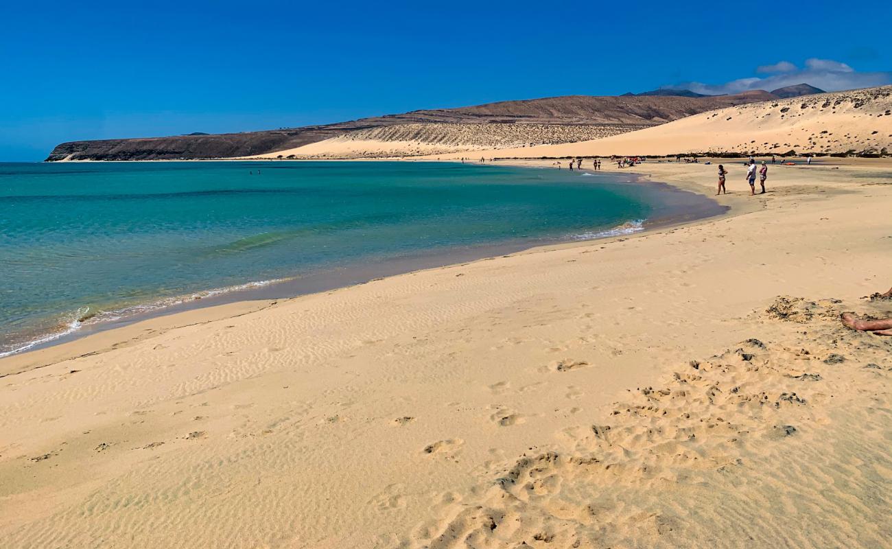 Foto af Playa Risco del Paso med lys sand overflade