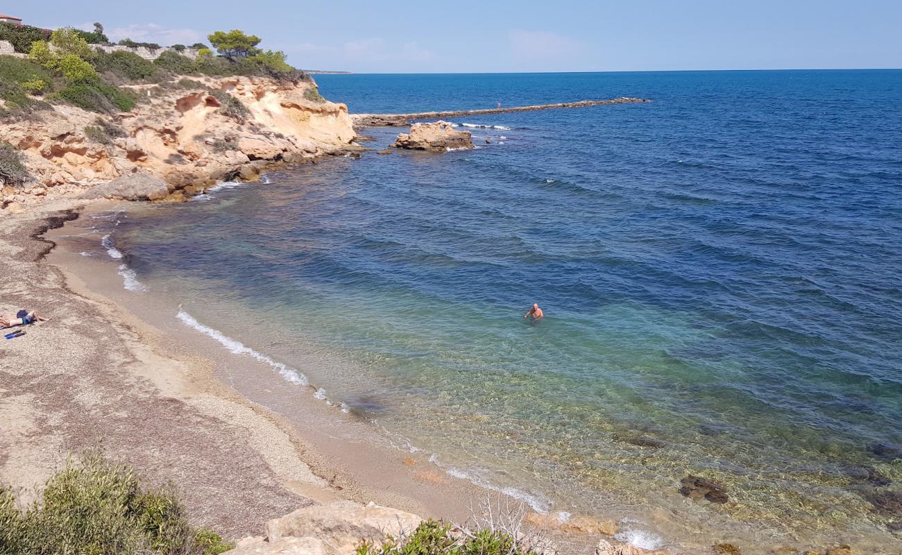 Foto af Playa del Bacone med sten overflade