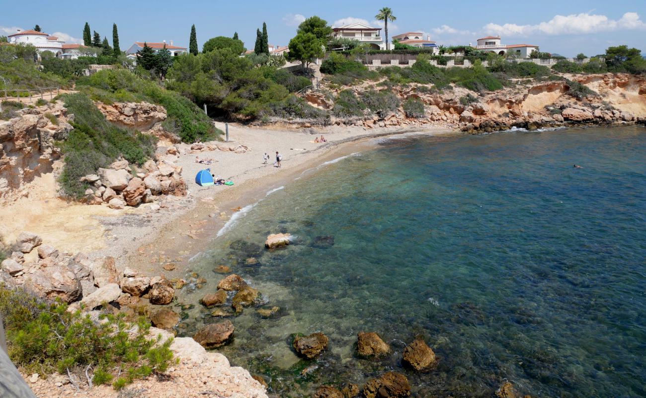 Foto af Cala La Buena med let fin sten overflade