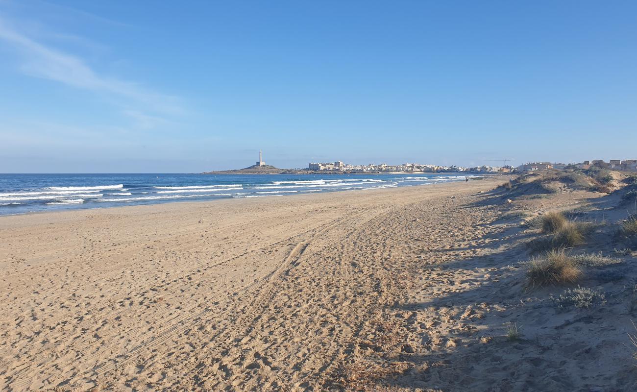 Foto af Playa de las Amoladeras med lys sand overflade