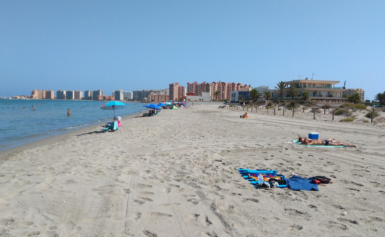 Foto af Playa Ensenada del Esparto med lys sand overflade