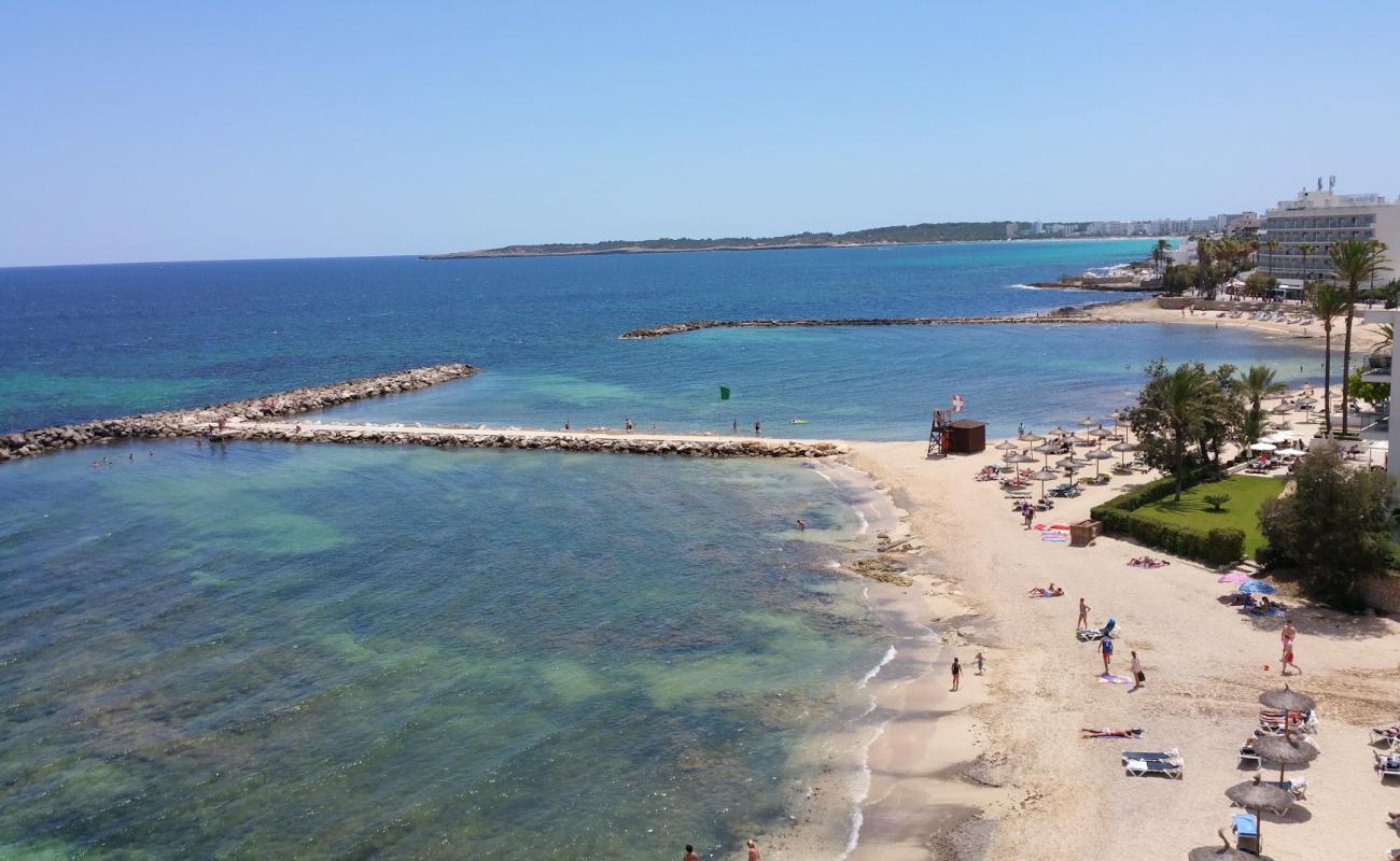 Foto af Cala Bona med lys sand overflade