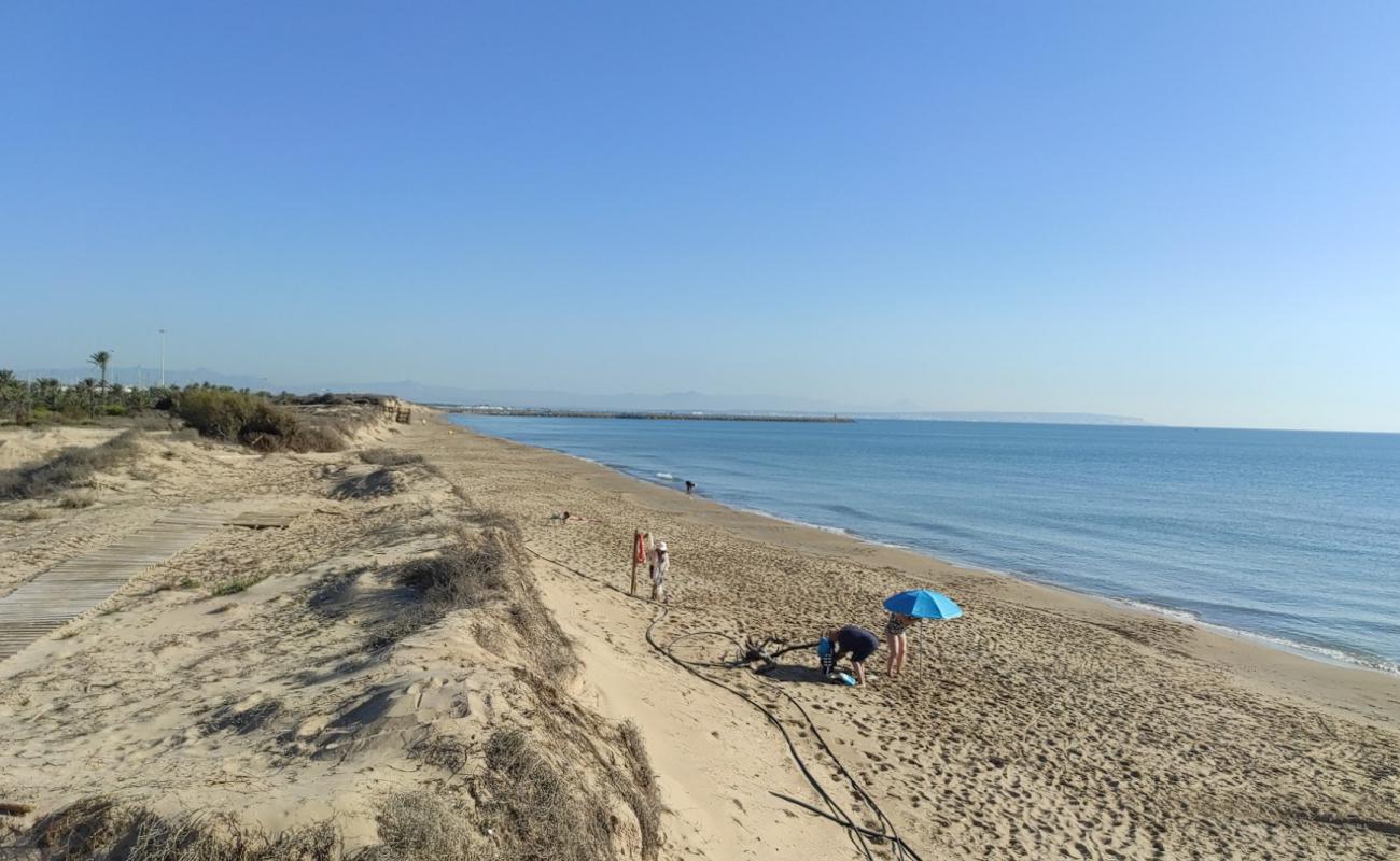 Foto af Playa Los Viveros med lys sand overflade