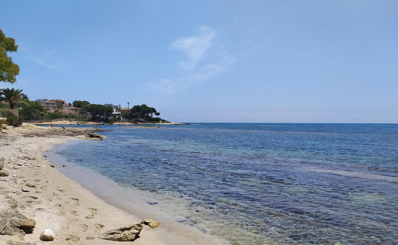 Foto af La Caleta Beach med sten overflade