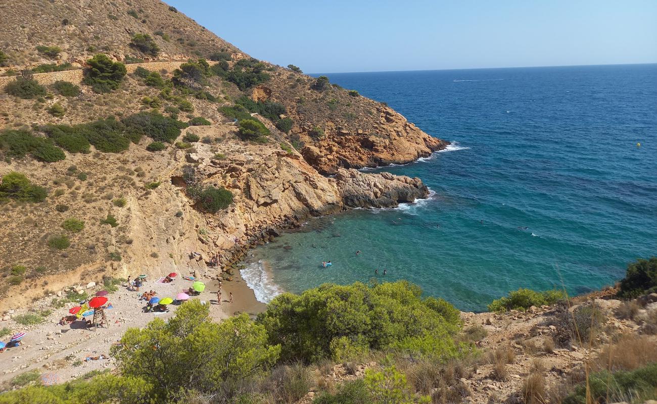 Foto af Cala Tio Ximo med sten overflade