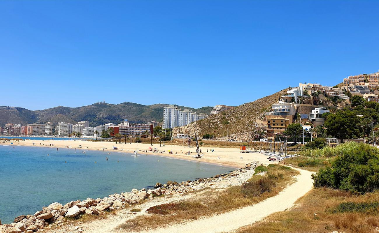 Foto af Cap Blanc Beach med lys sand overflade