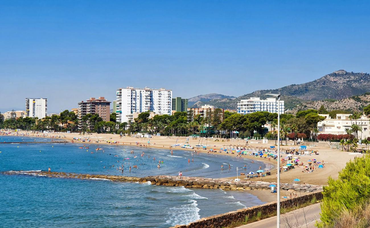 Foto af Platja Voramar med lys sand overflade