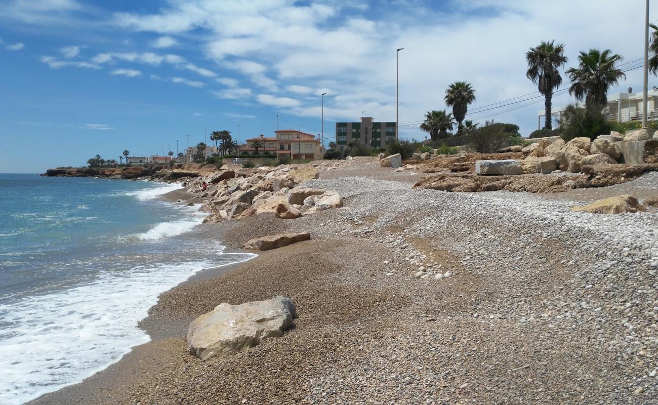 Foto af Platja de les Salines med let fin sten overflade