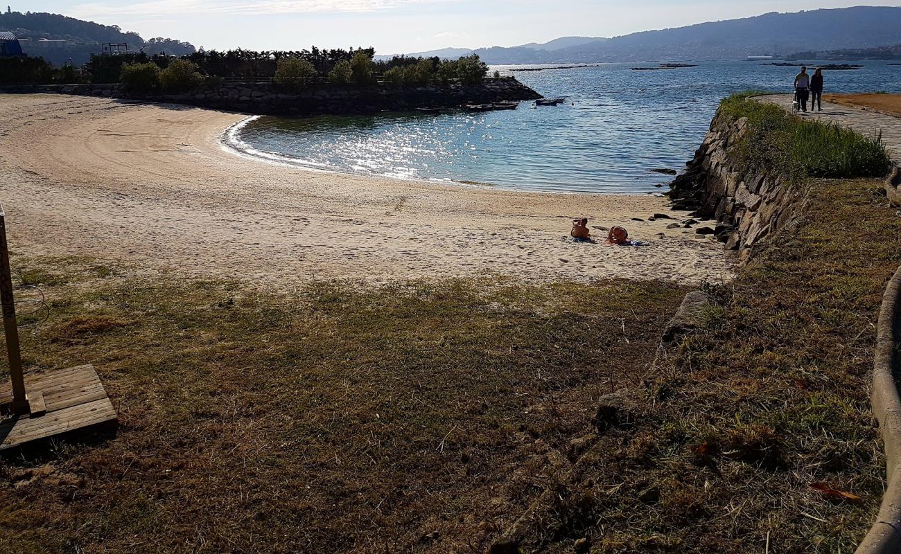 Foto af Praia do Mende med lys sand overflade