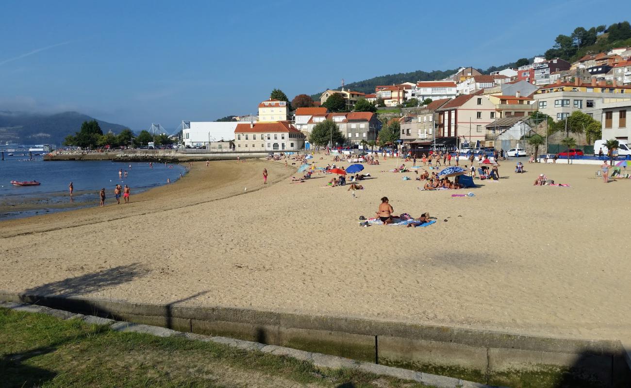 Foto af Praia Da Meda med lys sand overflade