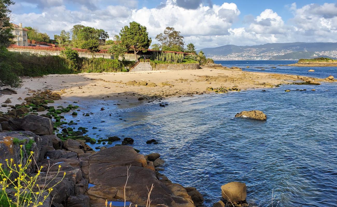 Foto af Praia das Ratas med lys sand overflade