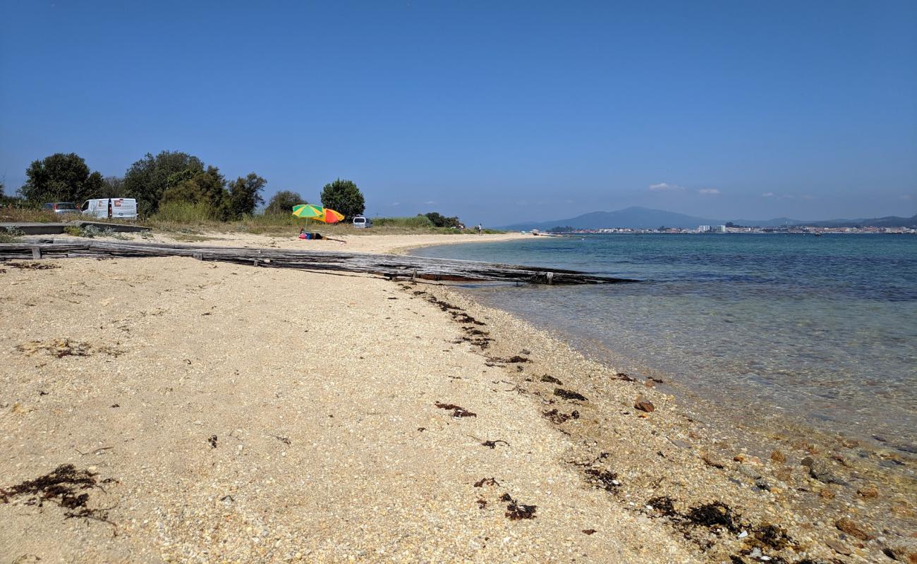 Foto af Praia de Riason med let fin sten overflade