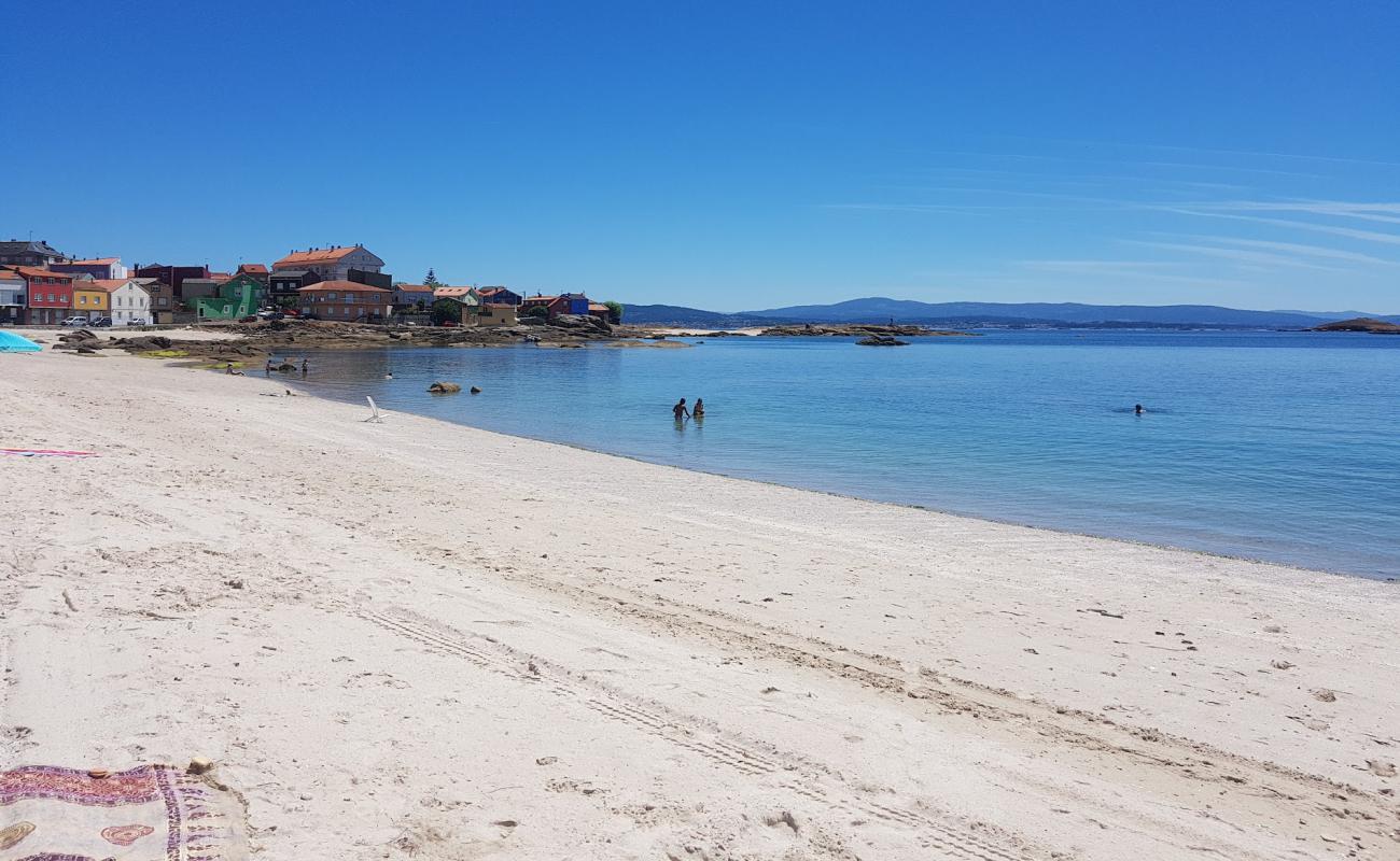 Foto af Praia de Ribeira Grande med lys sand overflade