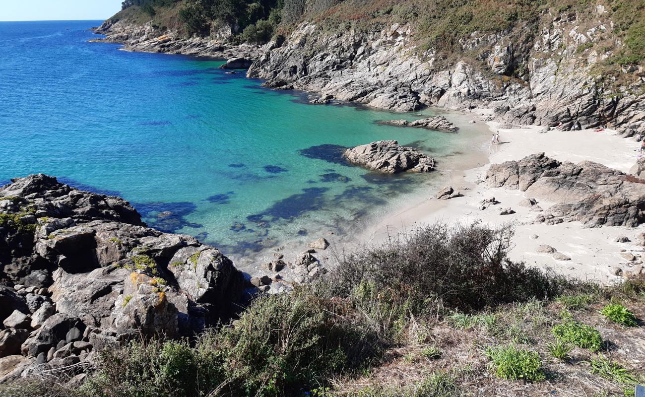 Foto af Praia Corveiro med lys sand overflade