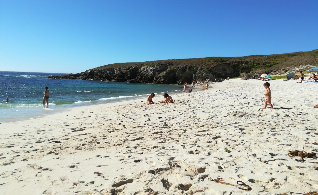 Foto af Playa de Arnado med lys sand overflade