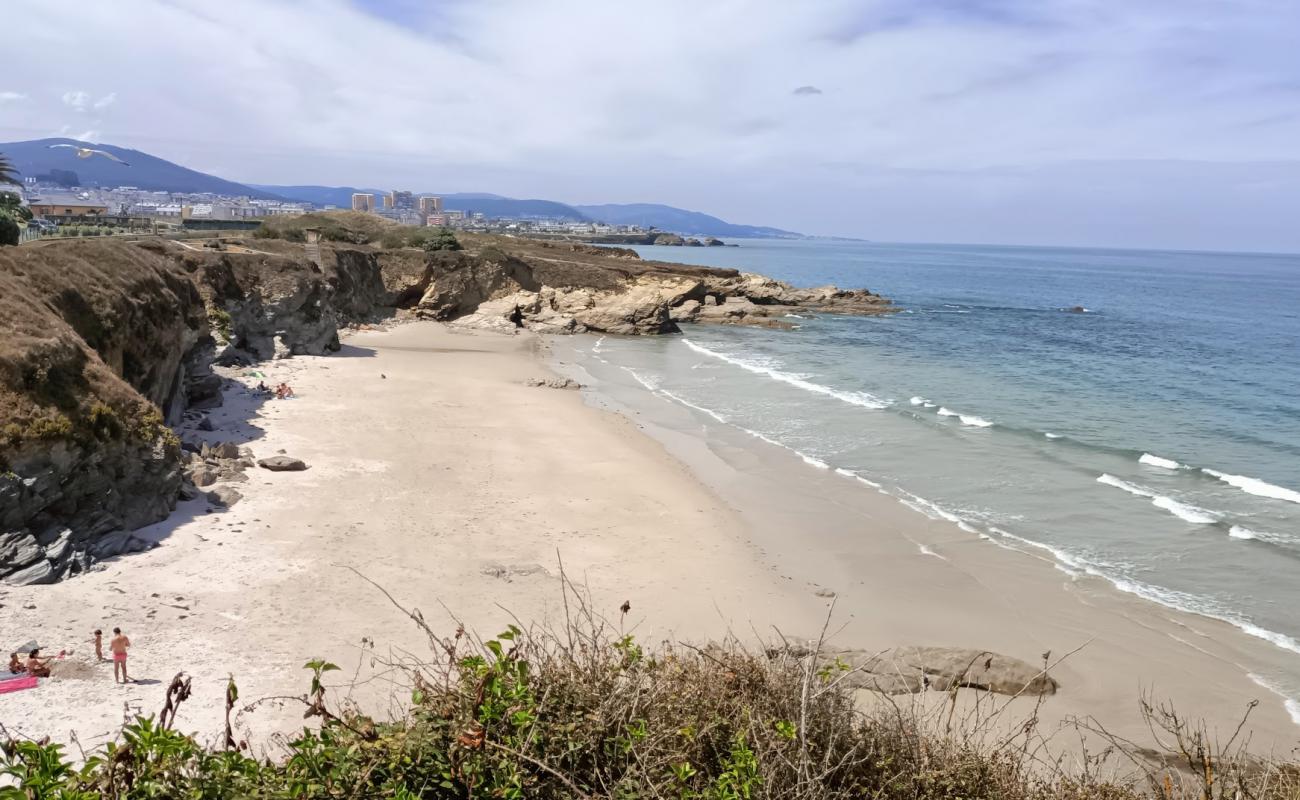 Foto af Praia de San Bartolo med lys sand overflade