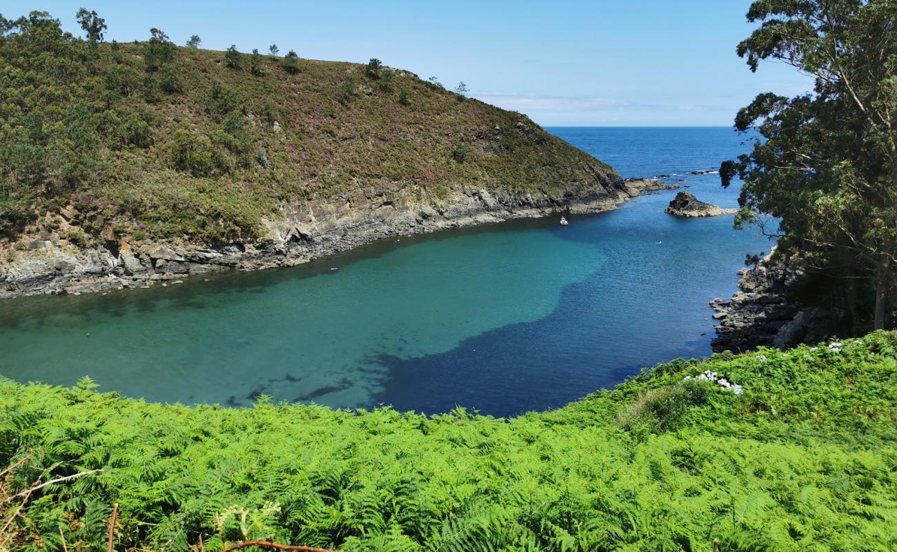 Foto af Playa de Touran med sten overflade