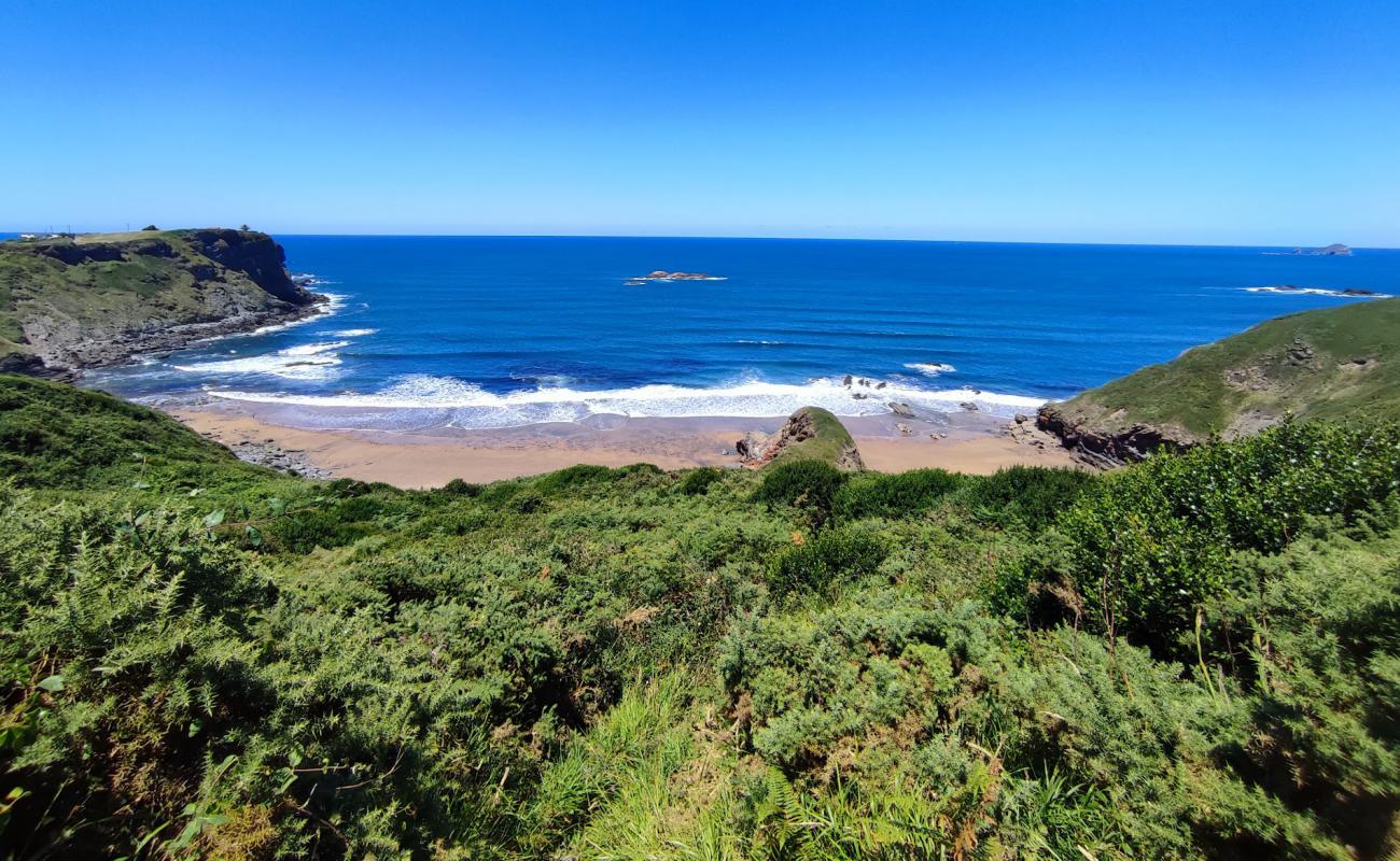 Foto af Playa de Aguilera med lys sand overflade