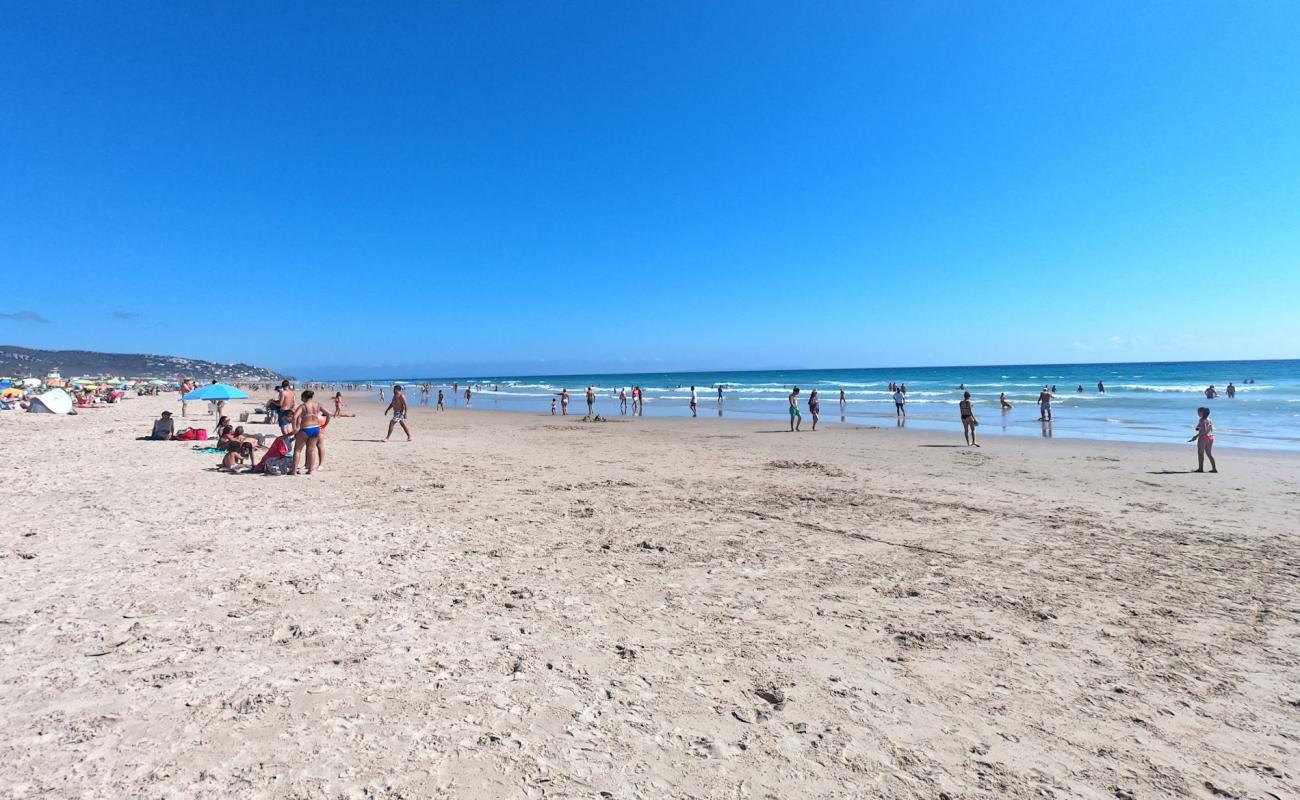 Foto af Playa del Cabo de la Plata med lys sand overflade