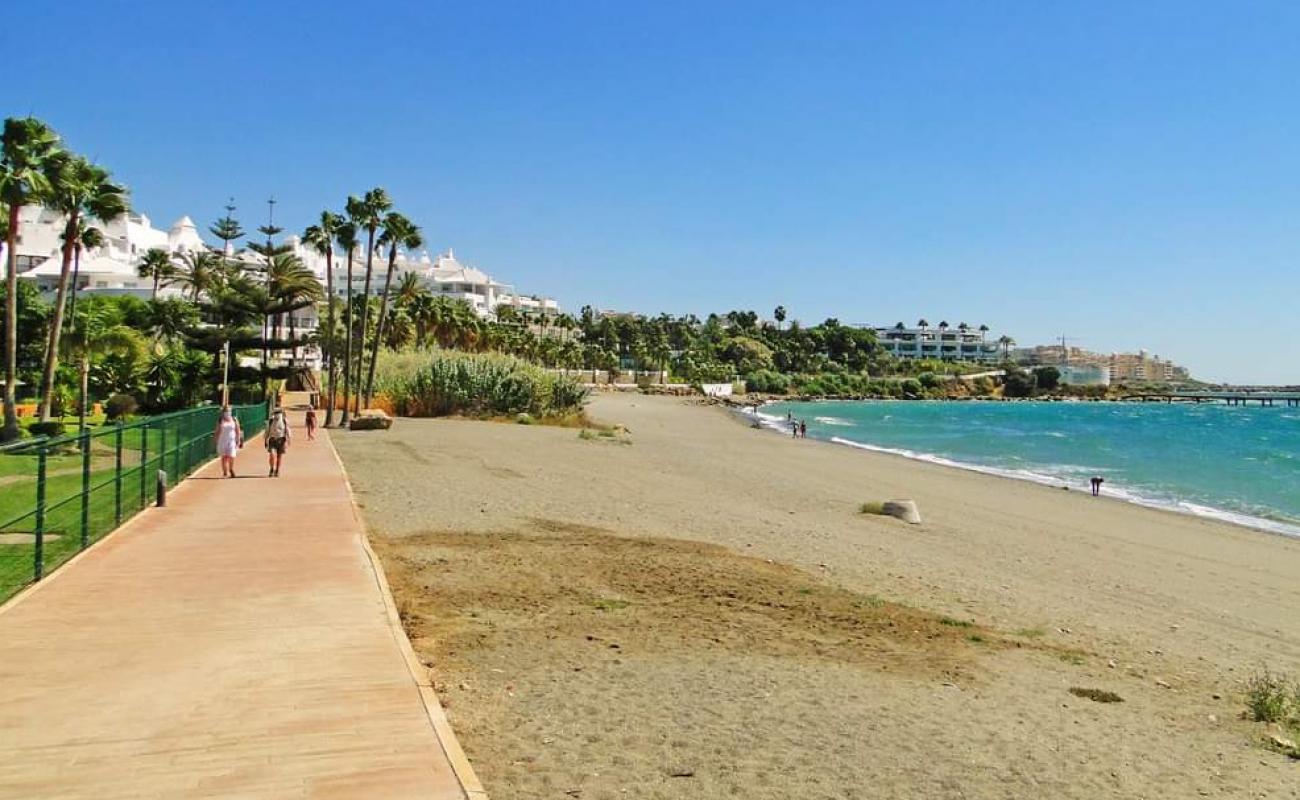 Foto af Playa de Punta Plata med gråt sand og småsten overflade