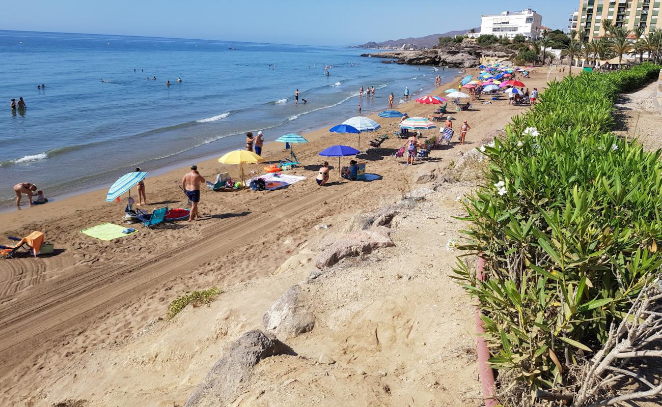 Foto af Playa Calypso med lys sand overflade