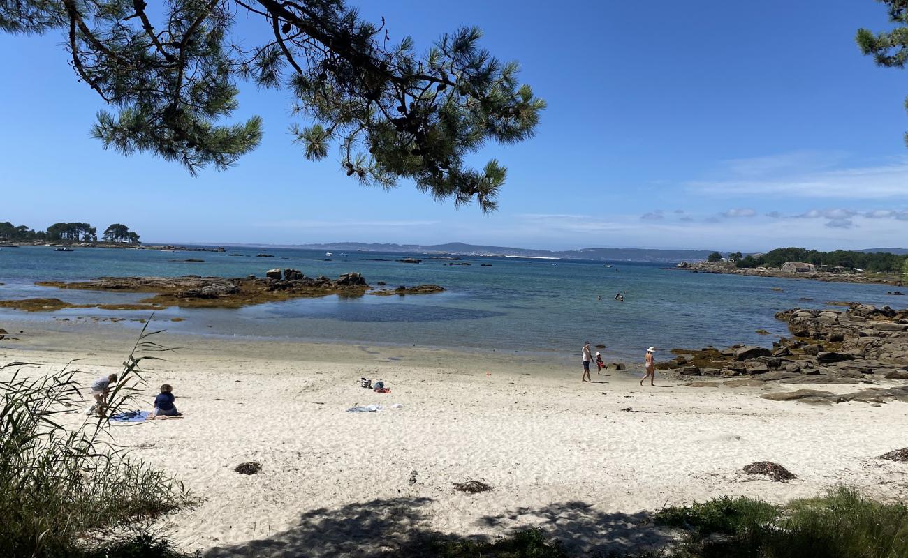 Foto af Praia Rosa da Mosca med lys sand overflade