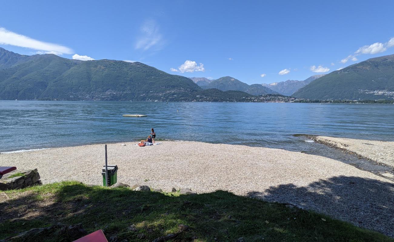 Foto af Bagno Spiaggia di Gerra Gambarogno med let sten overflade