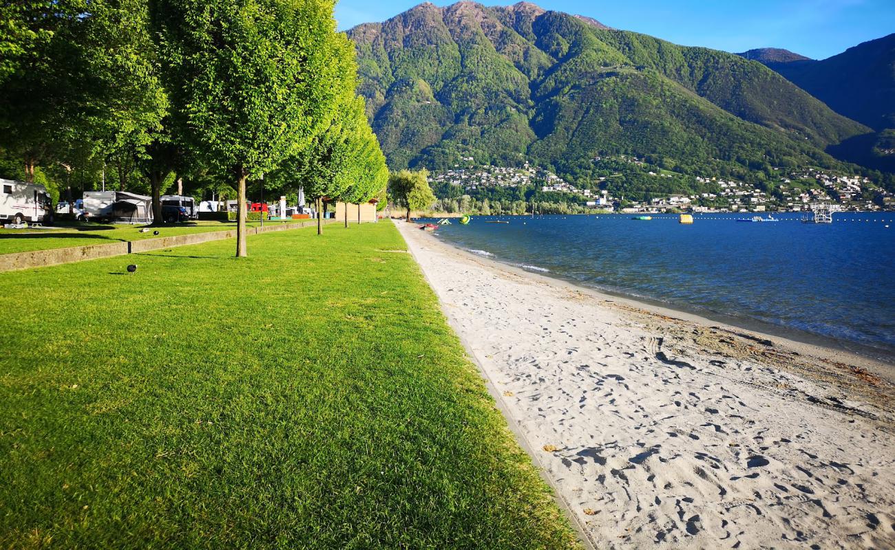 Foto af Bagno Pubblico med lys sand overflade