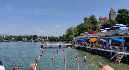 Stranden Seebad Rapperswil