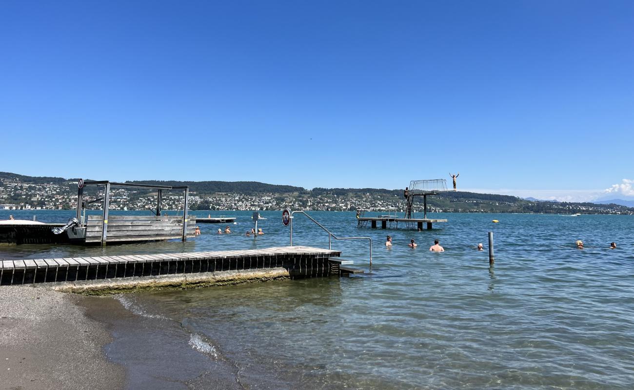 Foto af Strandbad Wadenswil med græs overflade