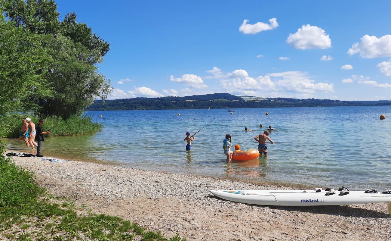 Foto af Camping Les Pins Beach med let fin sten overflade