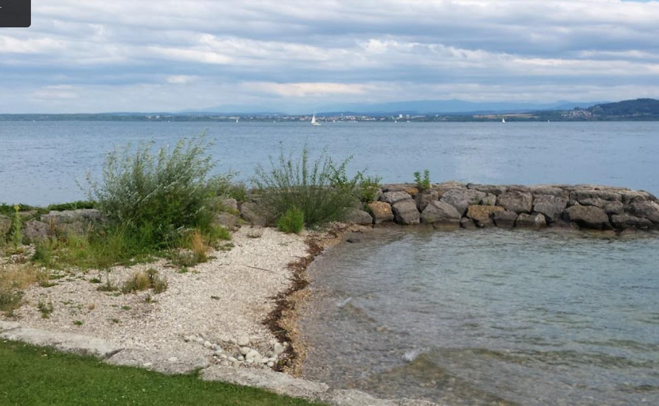 Foto af Plage de Vaumarcus med let sten overflade