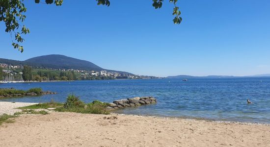 Plage de Colombier