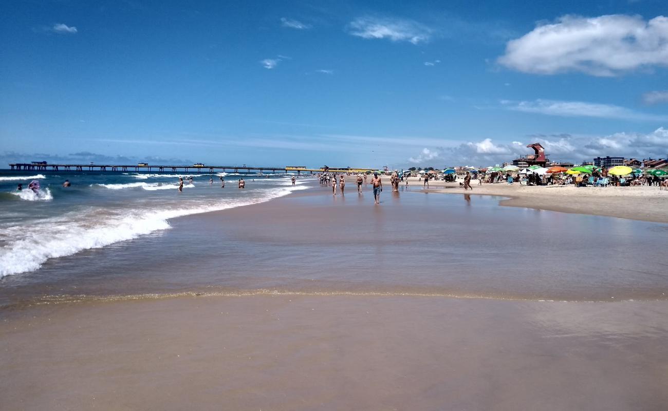 Foto af Praia de Tramandai med lys fint sand overflade