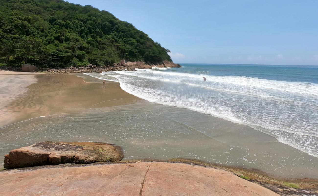 Foto af Praia de Fora med lys fint sand overflade