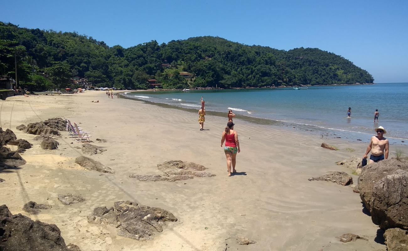 Foto af Praia da Almada med lys fint sand overflade