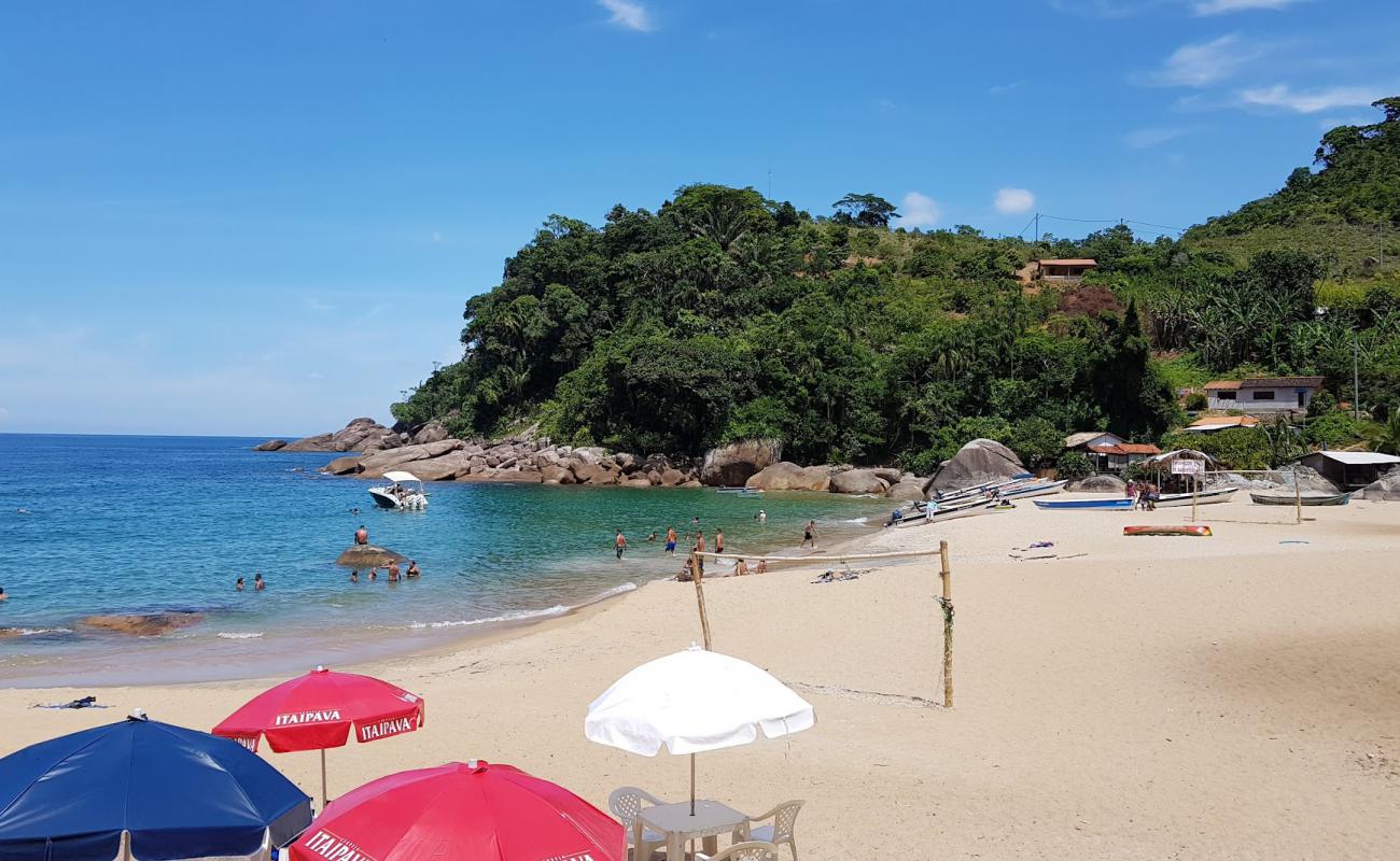 Foto af Praia de Ponta Negra med lys fint sand overflade