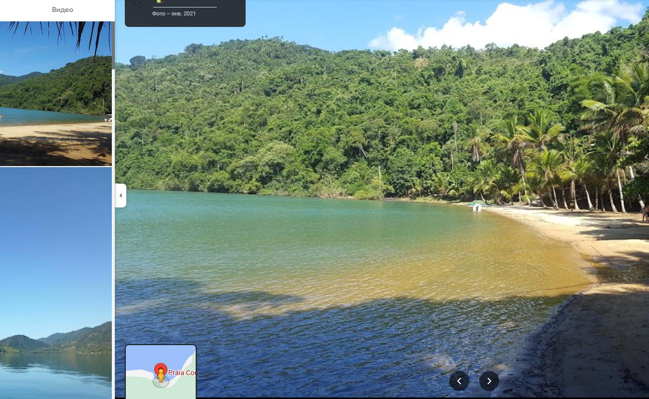 Foto af Praia Coqueiros med lys sand overflade